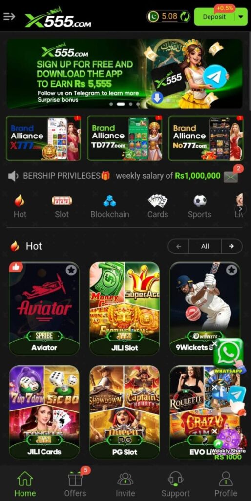 X555 Game APK [Latest App] Real Earning Free Download