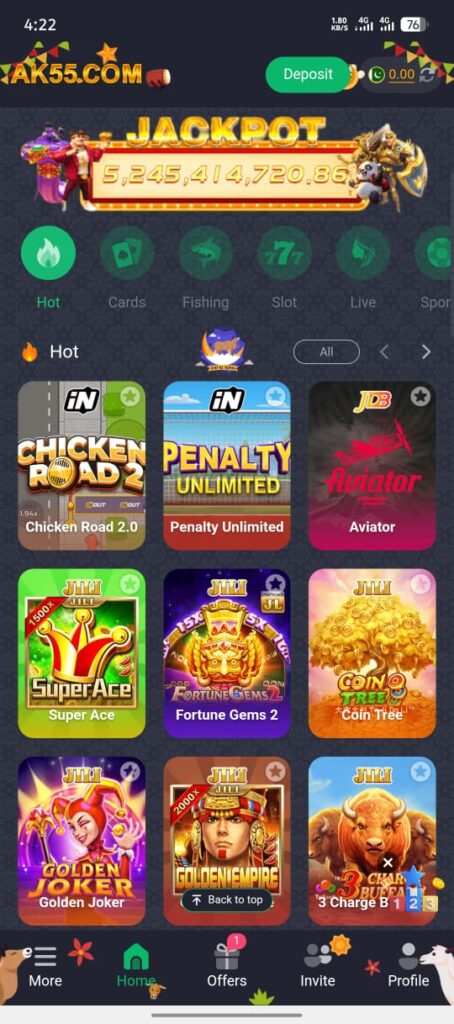 AK55 Game APK [Real Earning App] v1.1 Free Download
