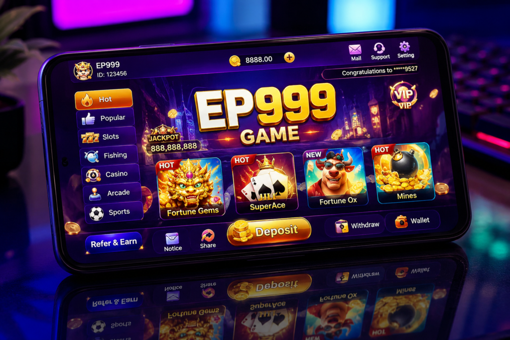 EP999 Game Download - Real Cash Earning For Pakistan