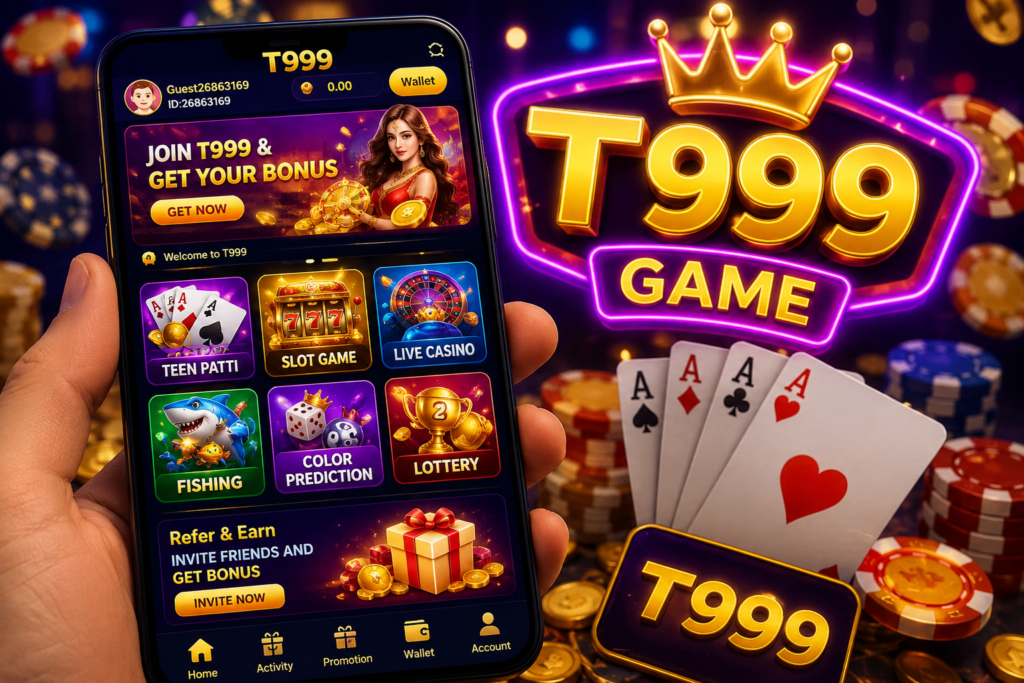 T999 Game app download latest version
