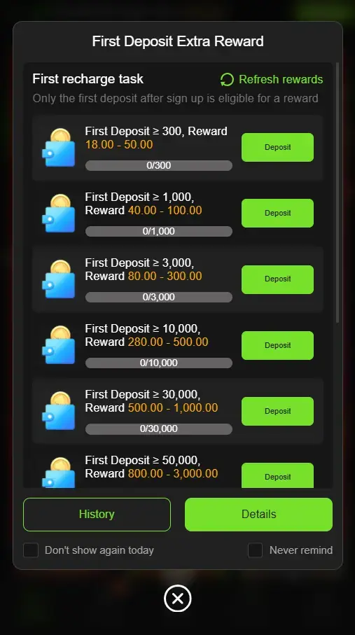 666A All Bonuses